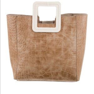 STAUD Shirley Leather Handle Bag